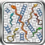 snakes and ladders game android application logo